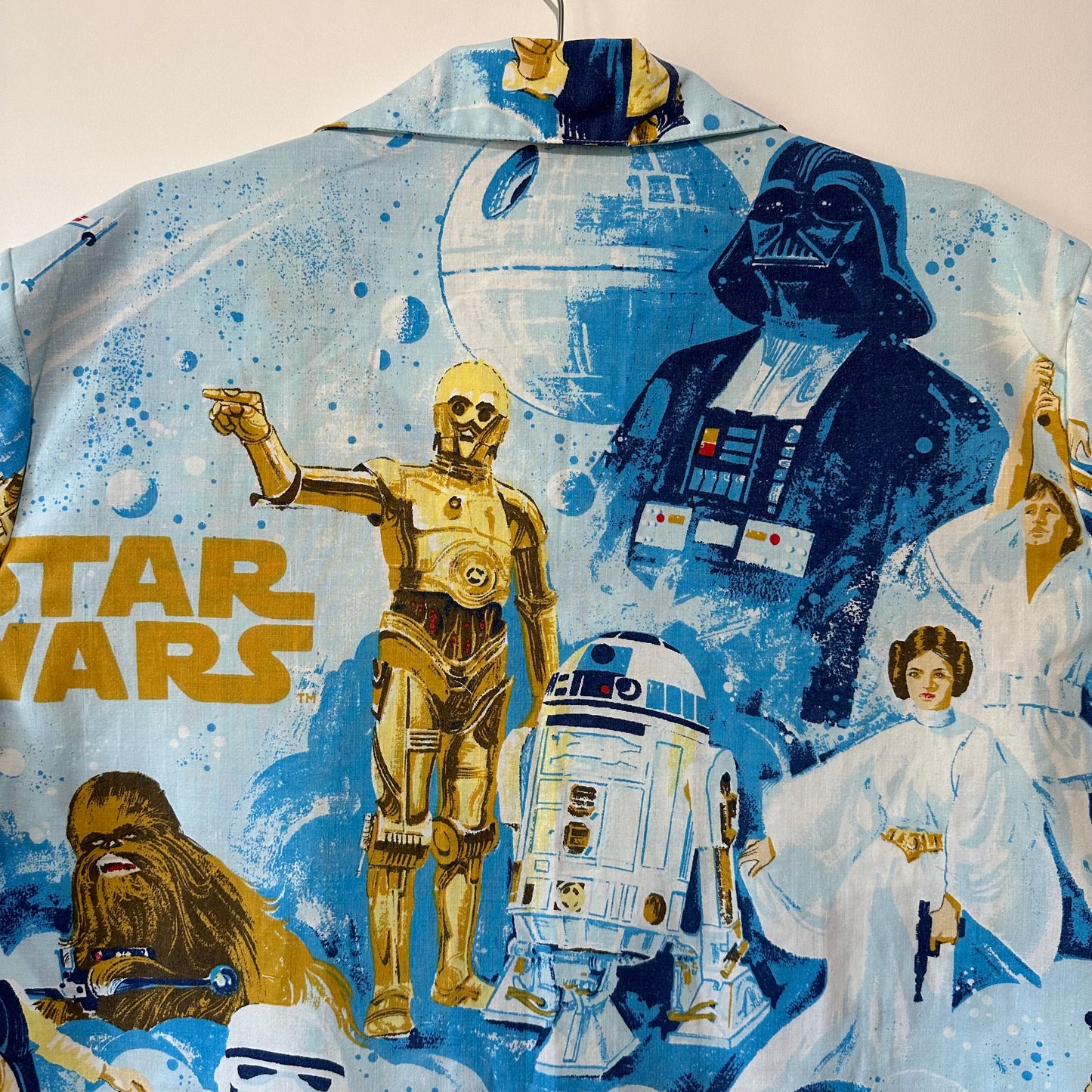 Camp shirt fr vintage Star Wars fabric - XL