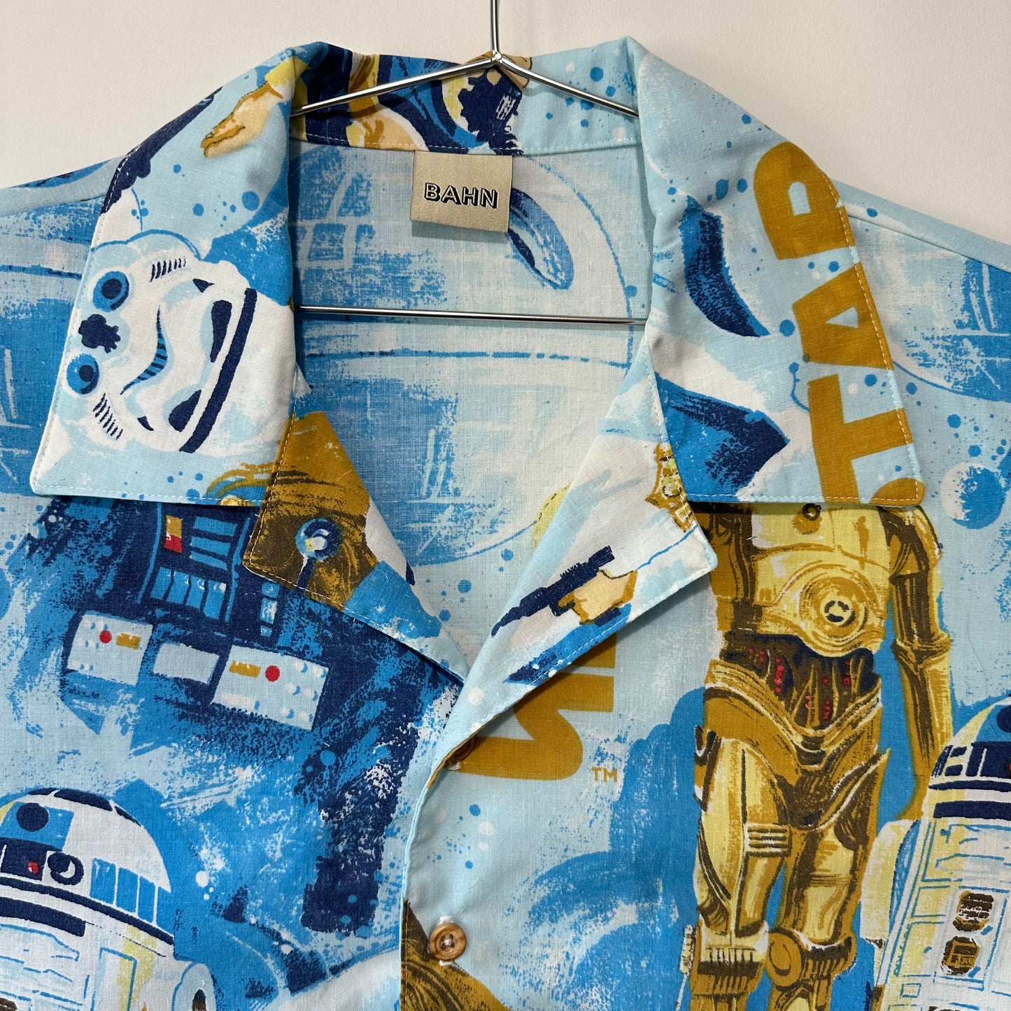 Camp shirt fr vintage Star Wars fabric - XL