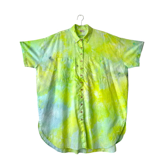 Astoria Ice Dyed Linen Shirt No 5