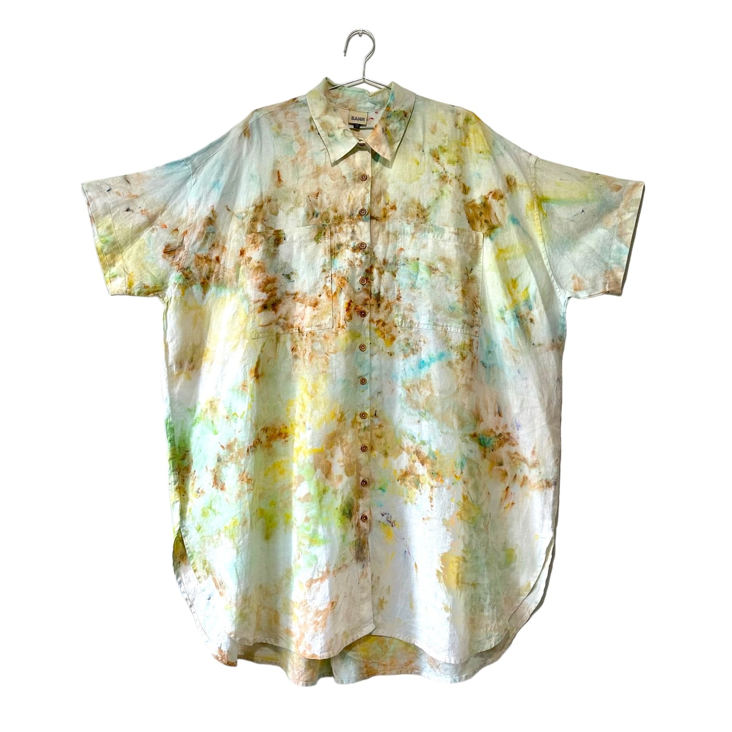Astoria Ice Dyed Linen Shirt No 4