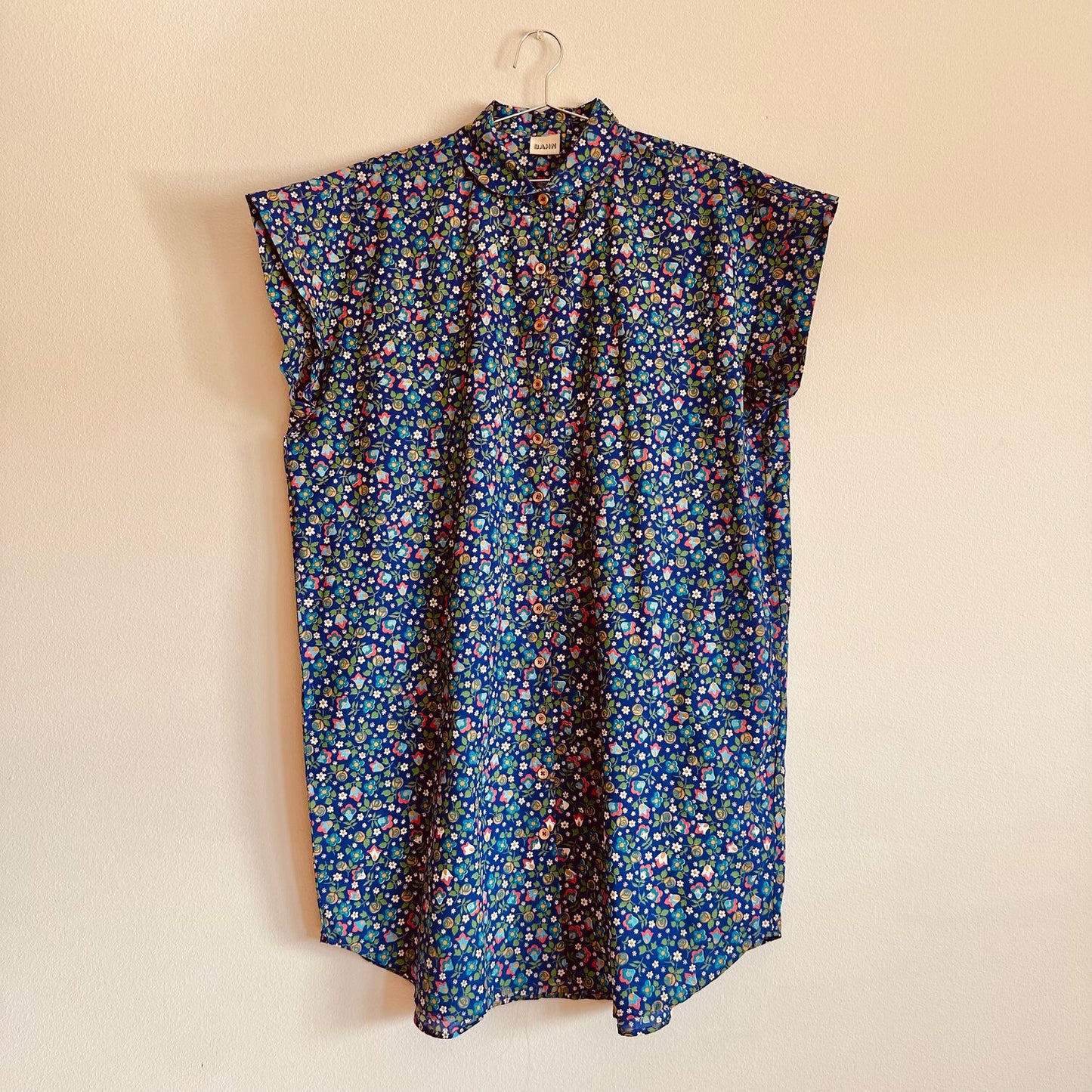 Willamette Vintage Violet Floral Shirt Dress - SZ OSP2