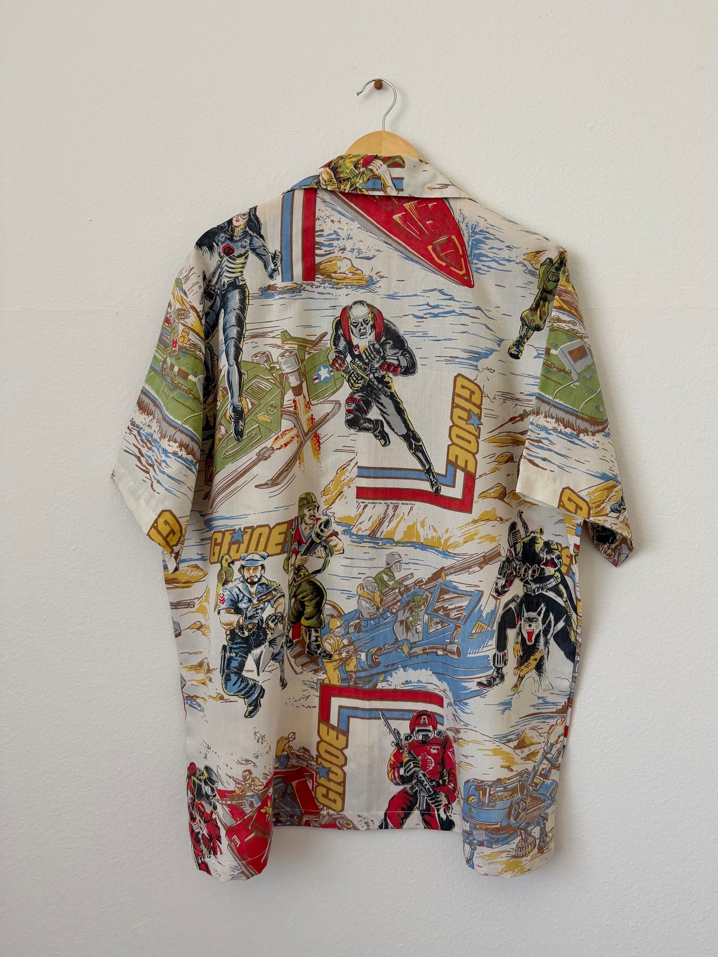 Camp shirt fr vintage GI Joe fabric - [XL]