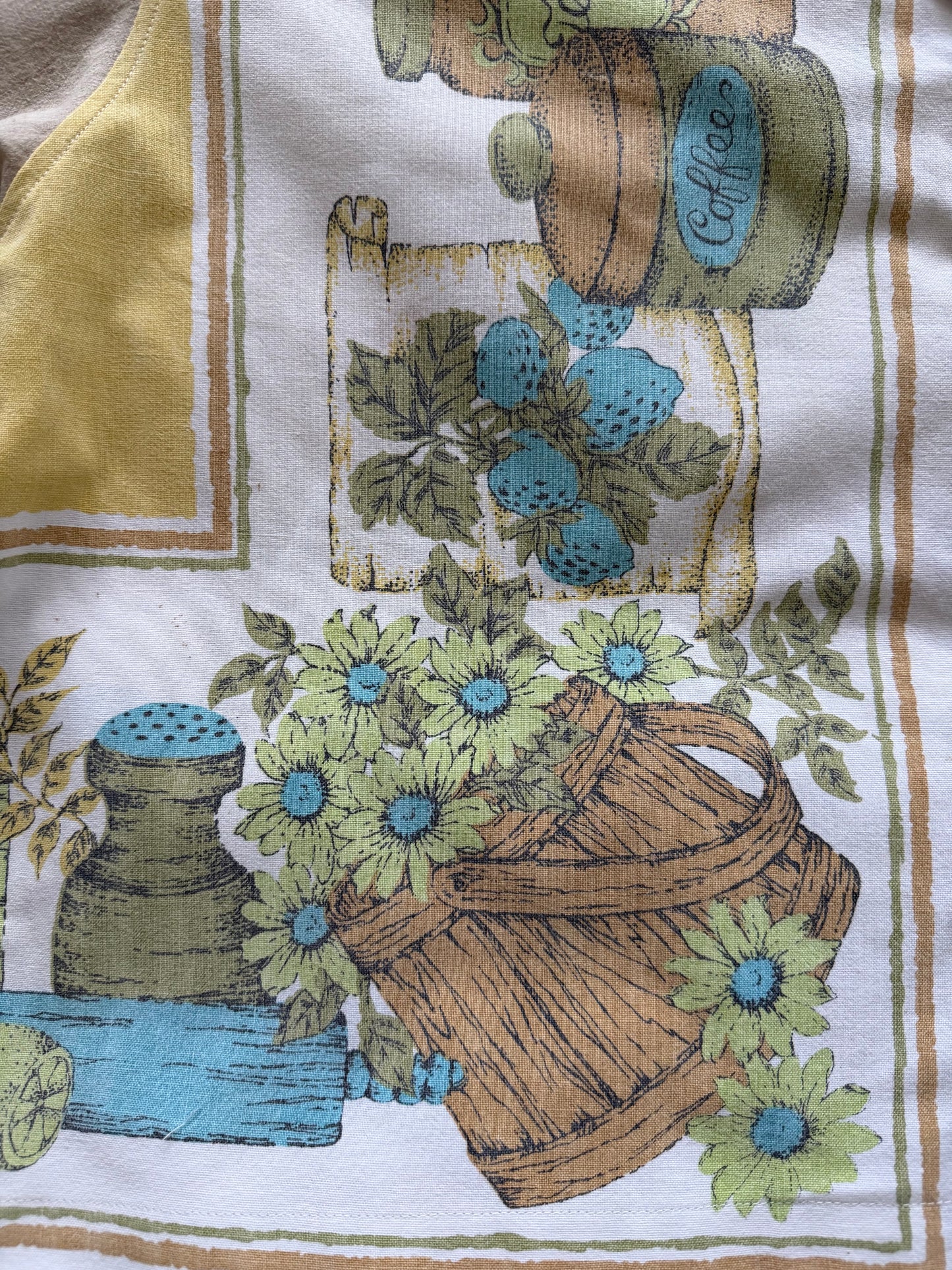 Gardening & Tea cropped camp shirt [XL]