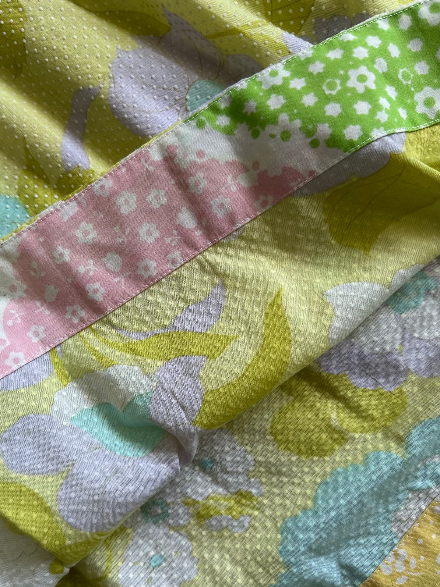 Flocked Swiss Dot Sauvie dress [OS]