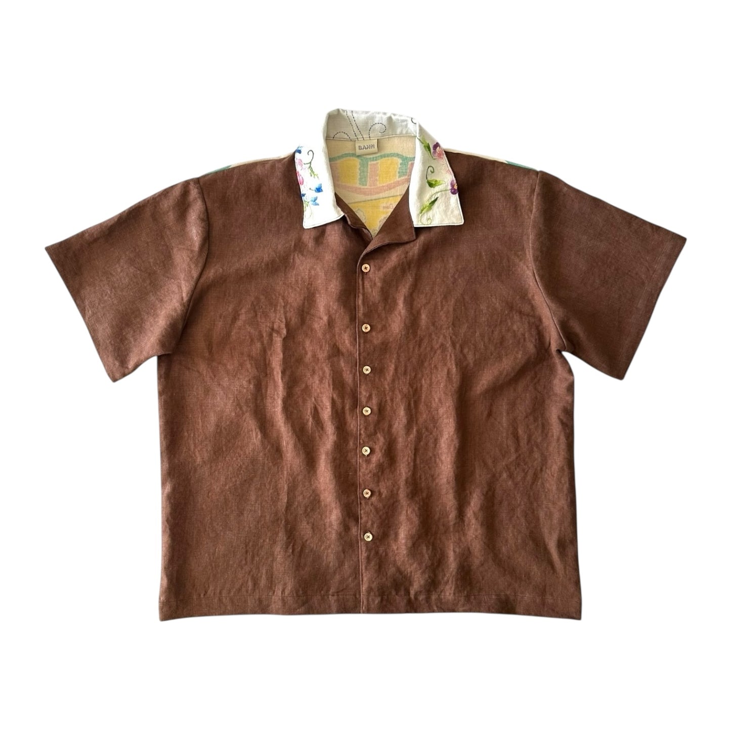 California linen camp shirt [2XL]