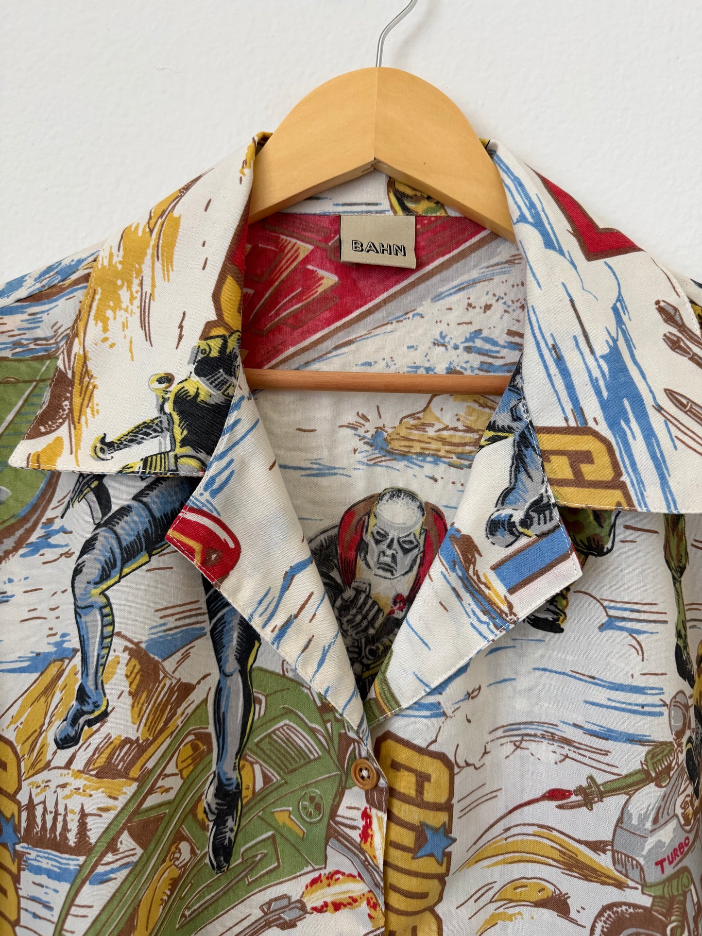Camp shirt fr vintage GI Joe fabric - [XL]