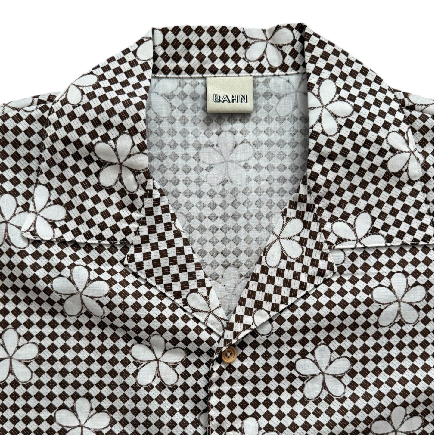 Daisy print camp shirt  [XL]
