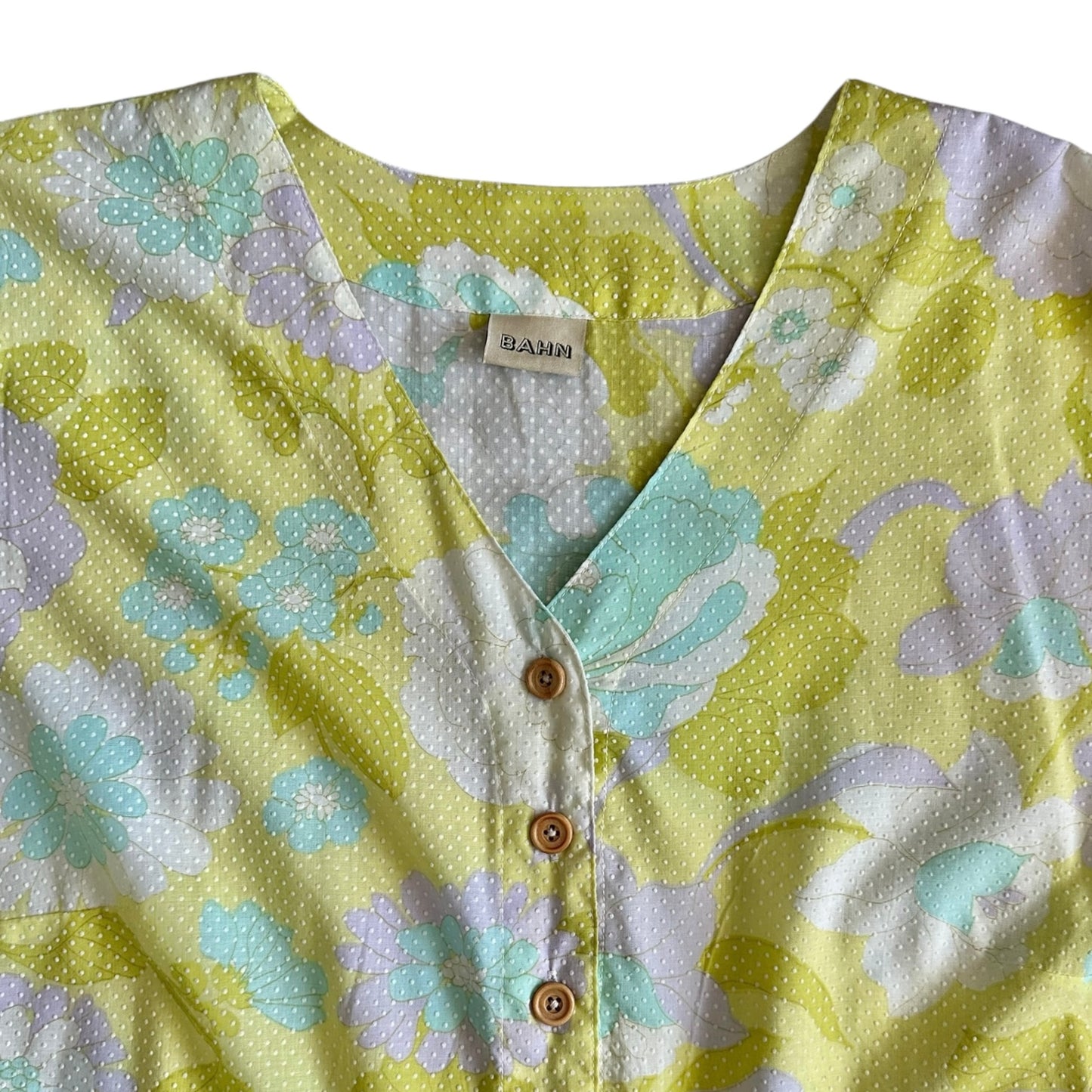Flocked Swiss Dot Sauvie dress [OS]