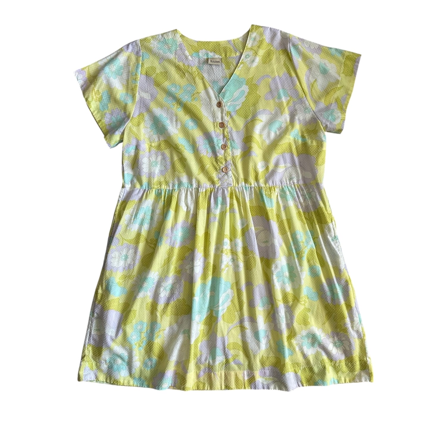 Flocked Swiss Dot Sauvie dress [OS]