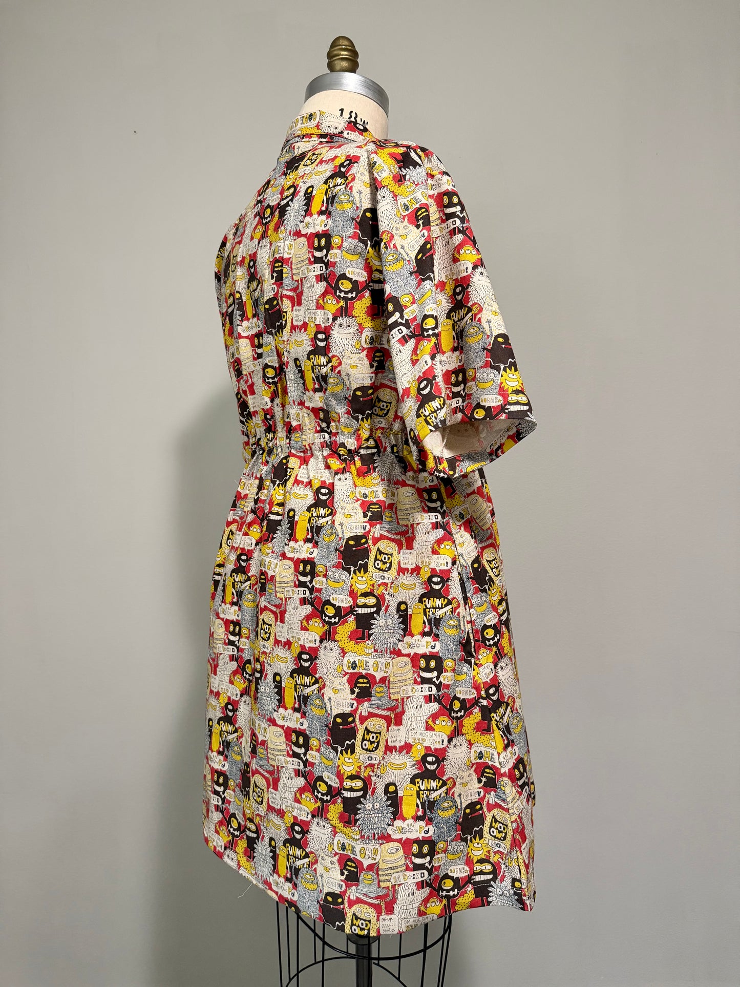 Little Monsters Bethany zipper dress [L/XL]