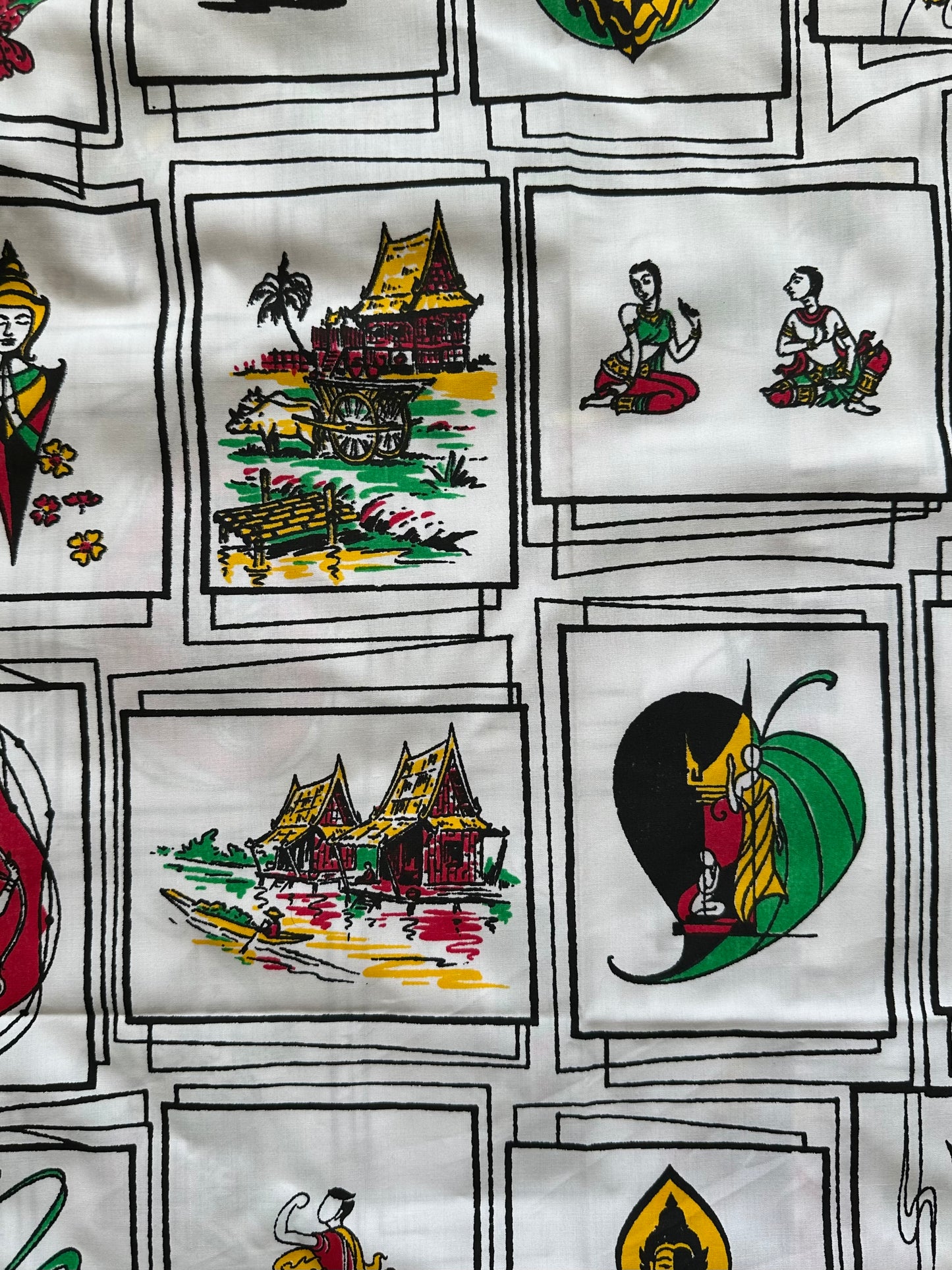 Thai country camp shirt [XL]