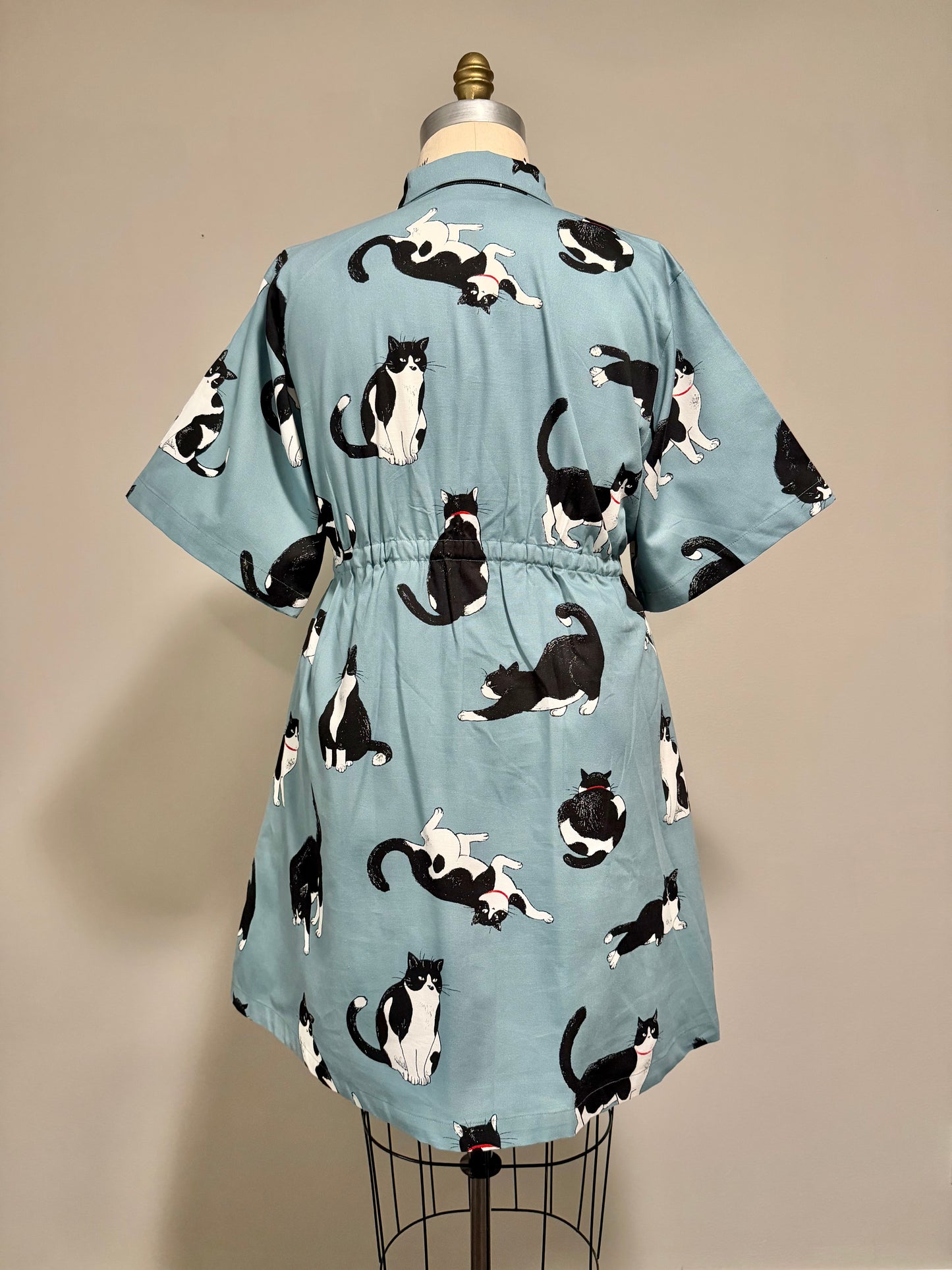 Mixed Cat Bethany zipper dress [L/XL]
