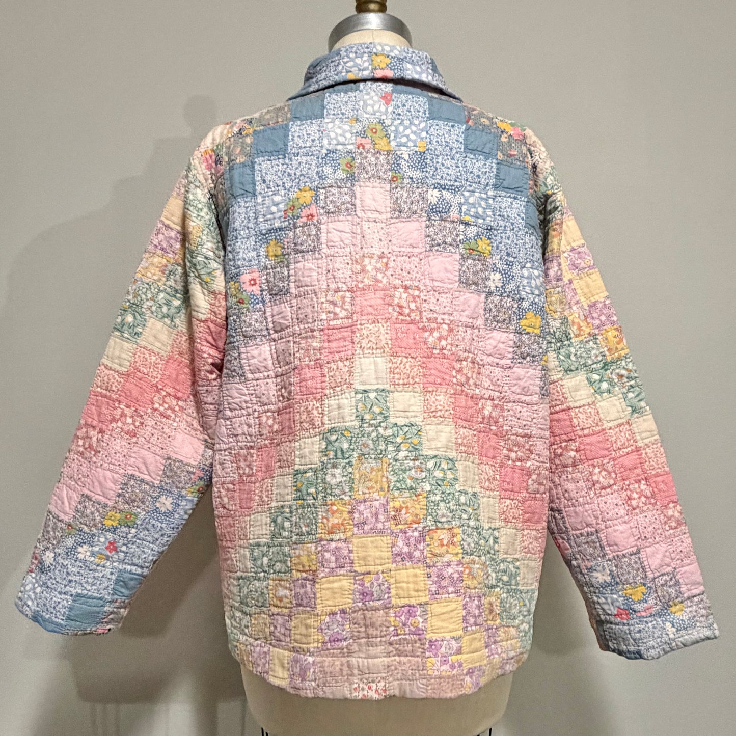 Mabel Chore Jacket - Vintage Postage Stamps [OS]