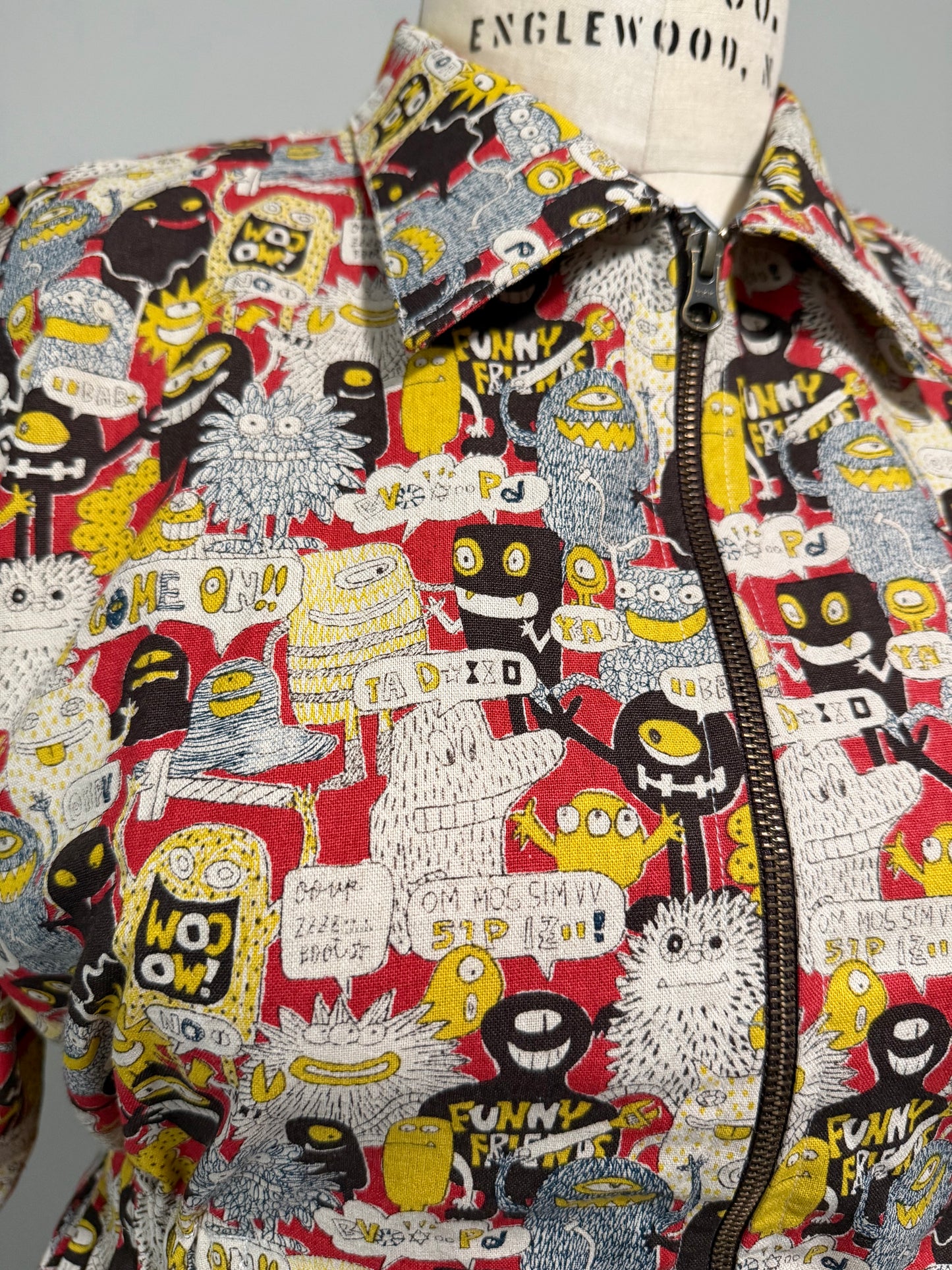 Little Monsters Bethany zipper dress [L/XL]