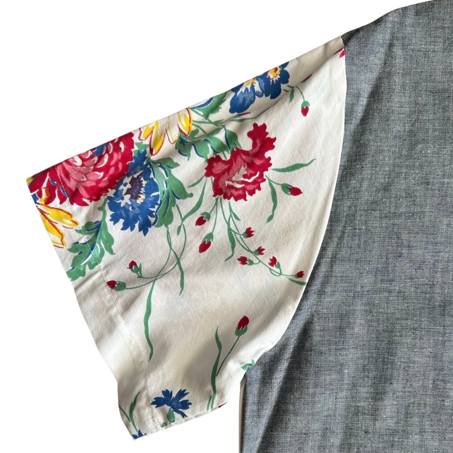 Flower Bunch camp shirt [XL]