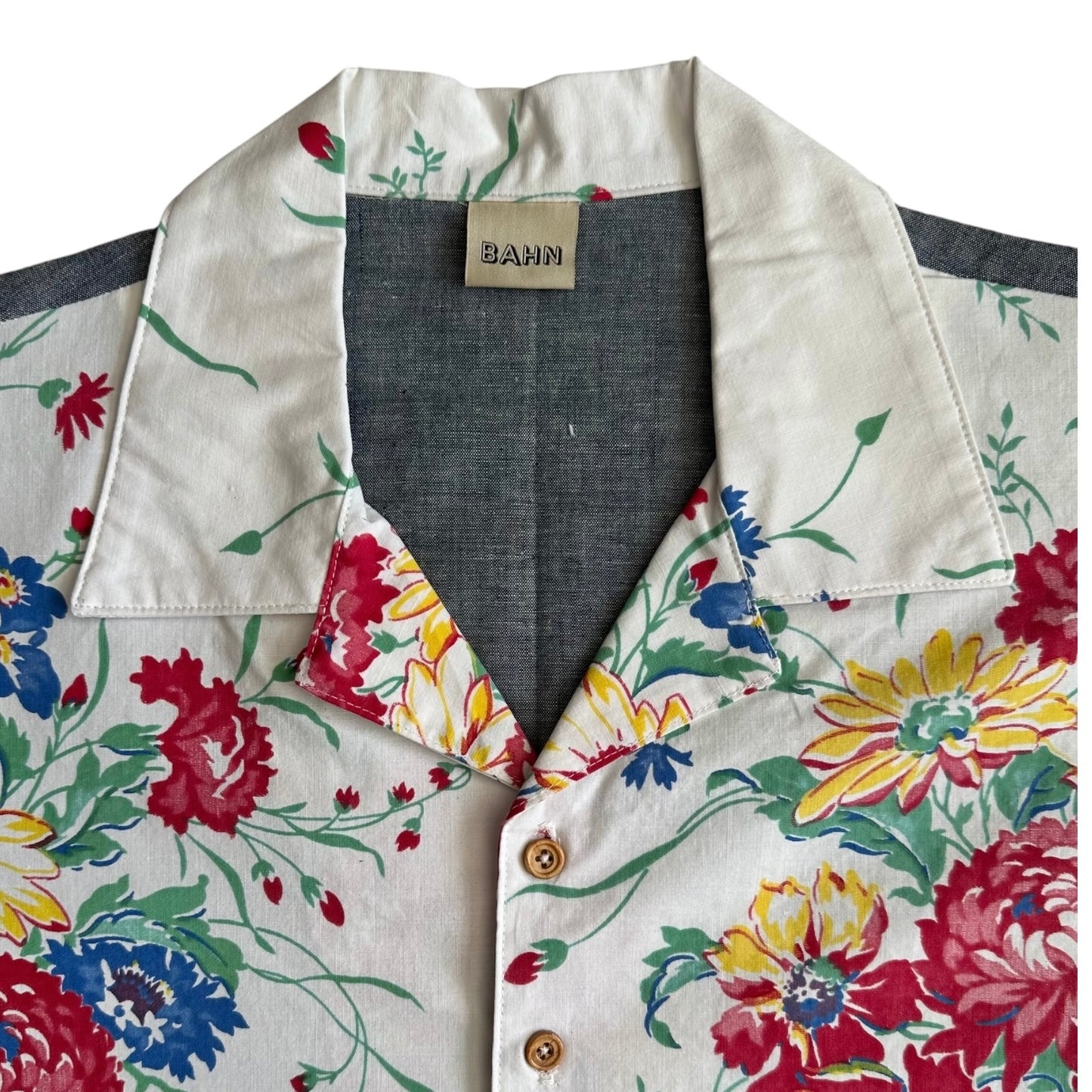 Flower Bunch camp shirt [XL]