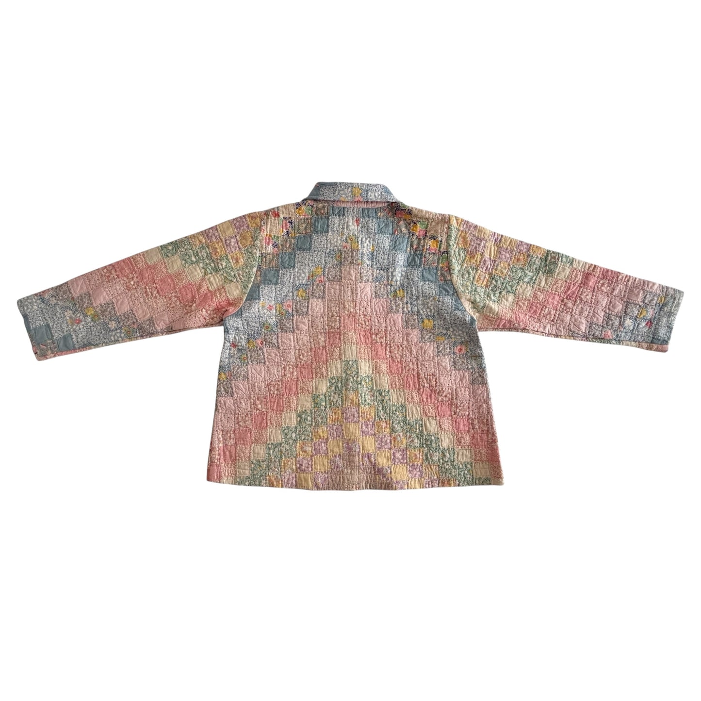 Mabel Chore Jacket - Vintage Postage Stamps [OS]