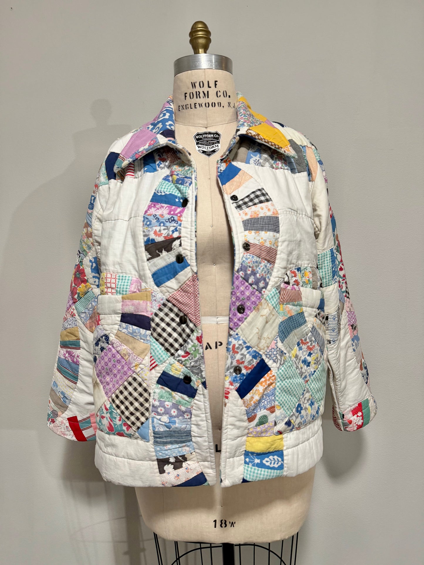 Double Wedding Ring Mabel Chore Jacket  [OS]