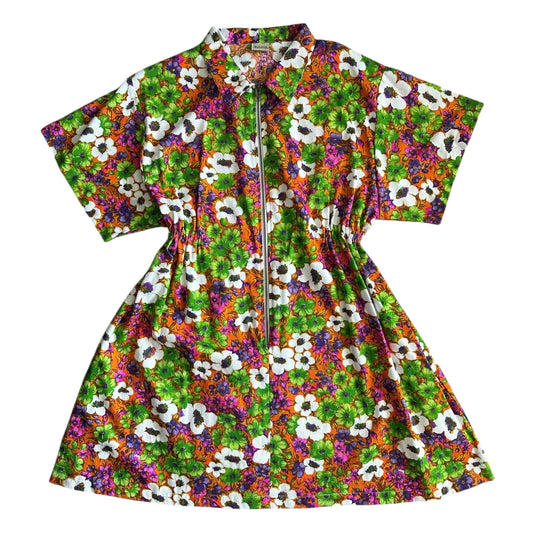 Barkcloth Bethany dress [OS]