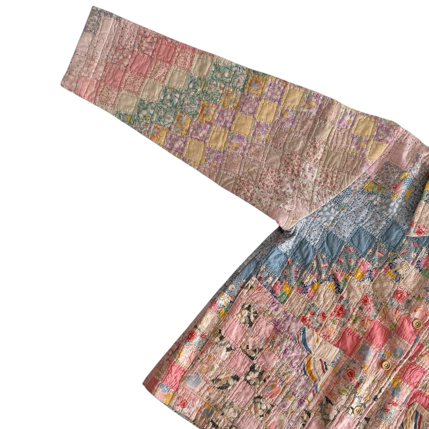 Mabel Chore Jacket - Vintage Postage Stamps [OS]