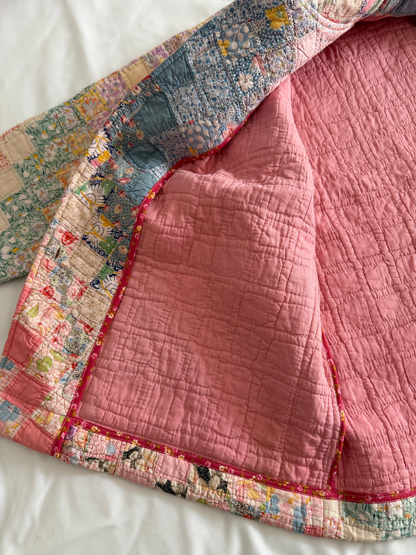 Mabel Chore Jacket - Vintage Postage Stamps [OS]