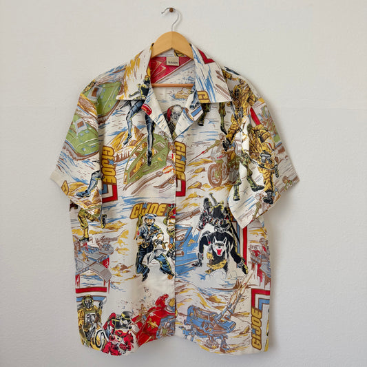 Camp shirt fr vintage GI Joe fabric - [XL]