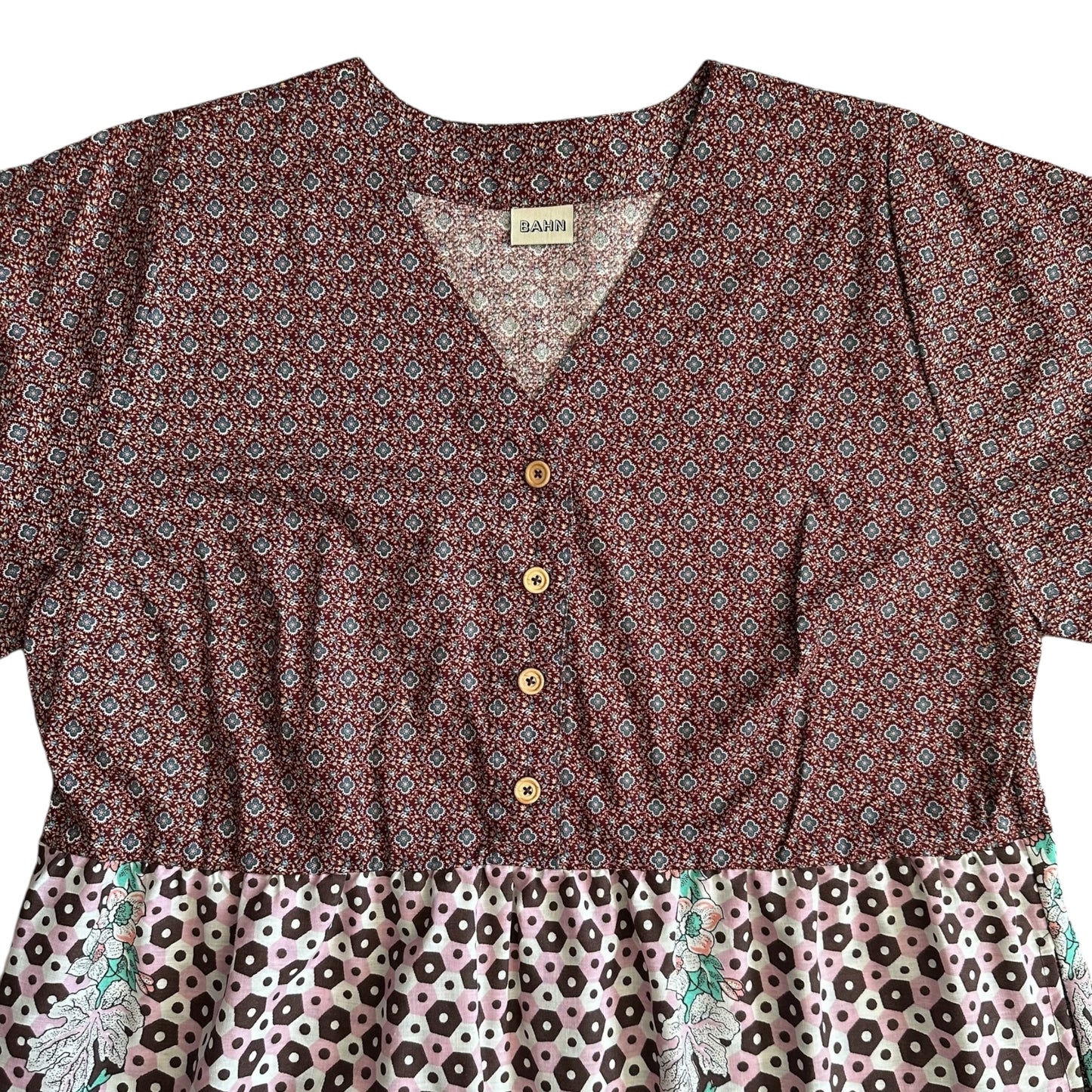 Floral Border Sauvie dress [OS]