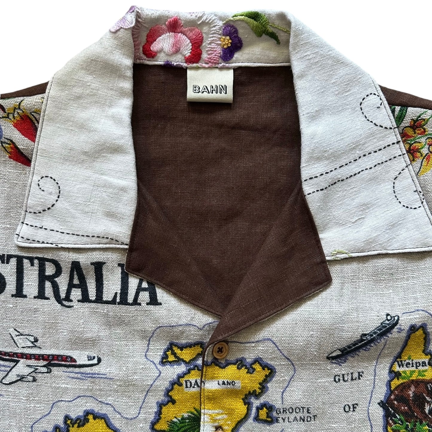 Down Under linen camp shirt [2XL]