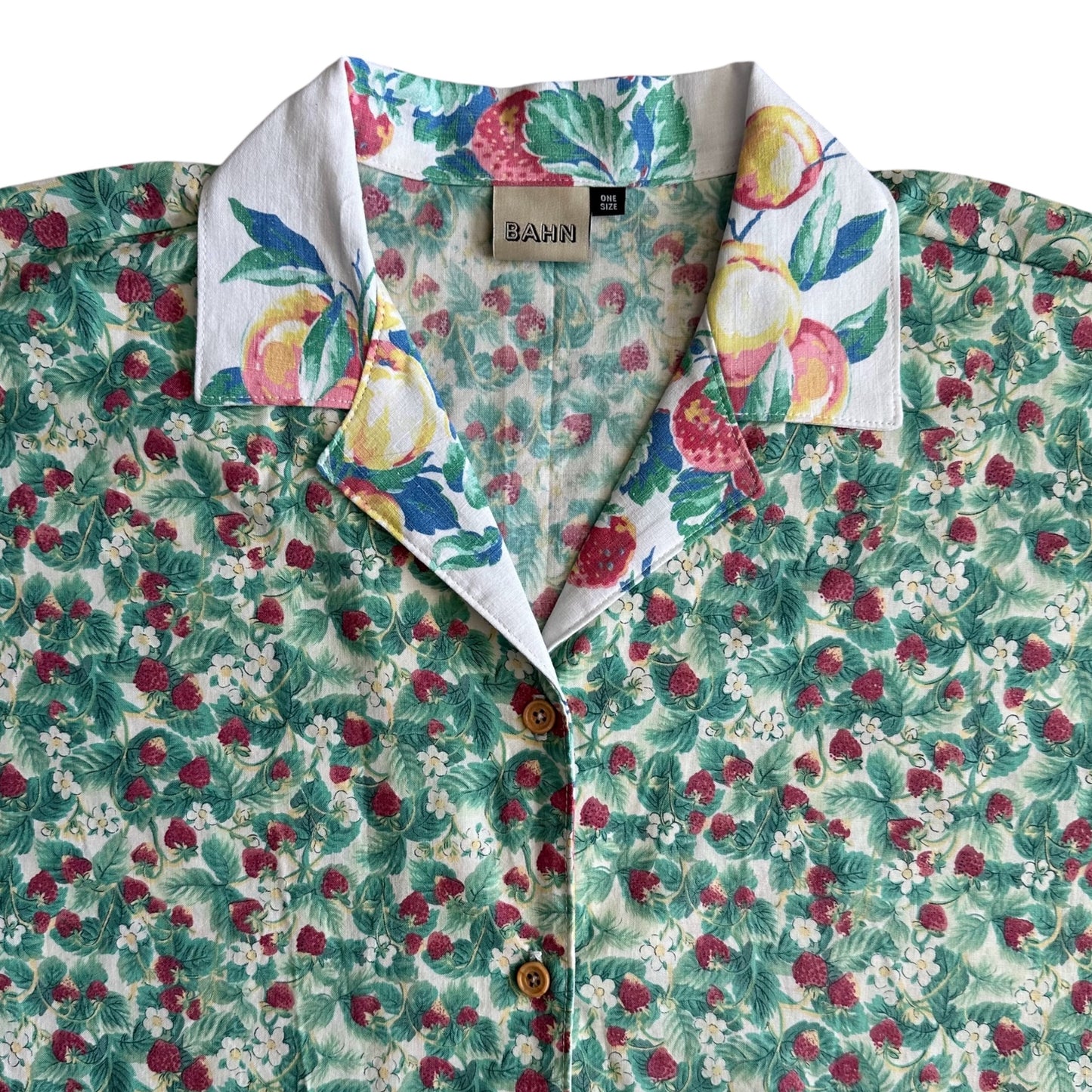 Strawberry Harvest Winston button shirt [OS]