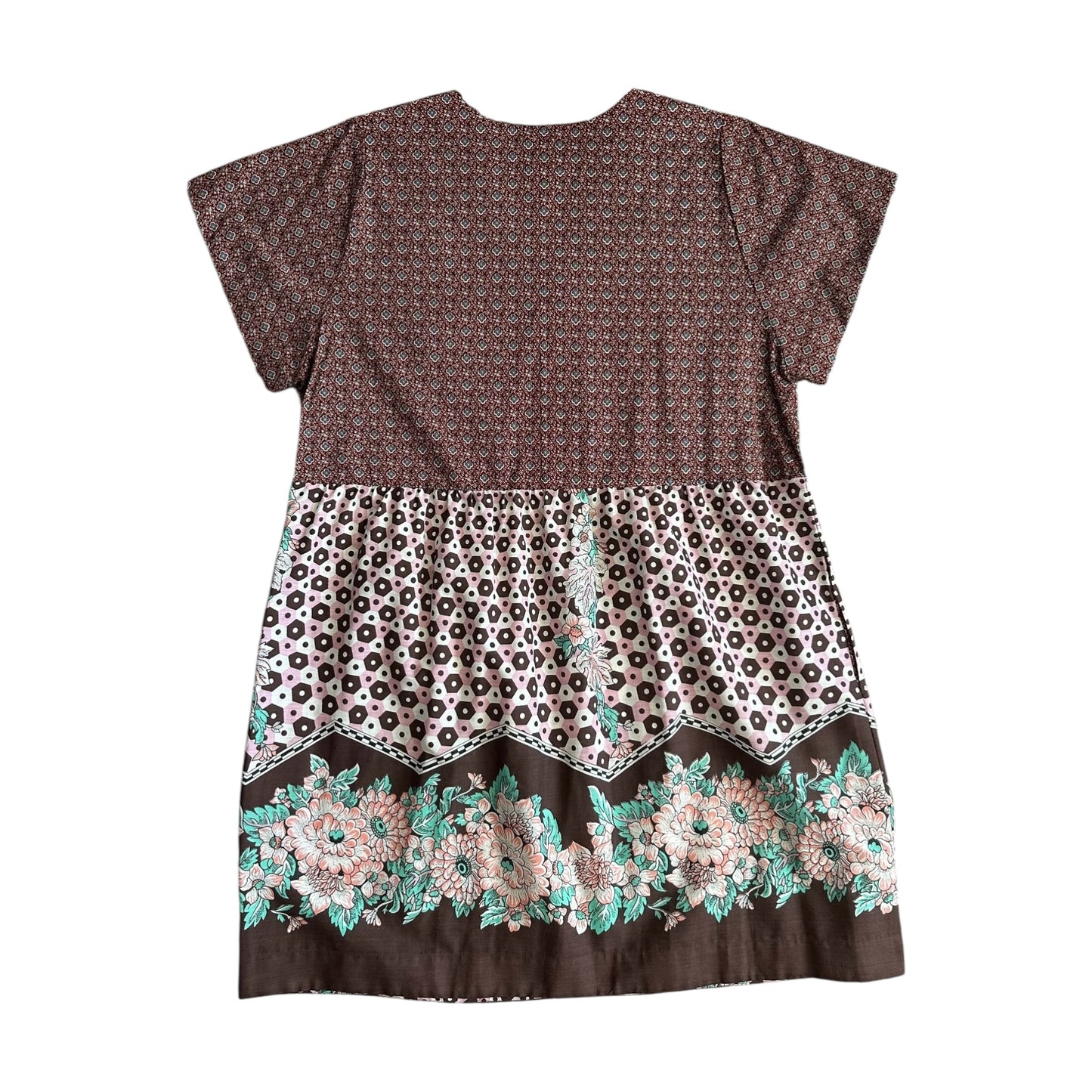 Floral Border Sauvie dress [OS]