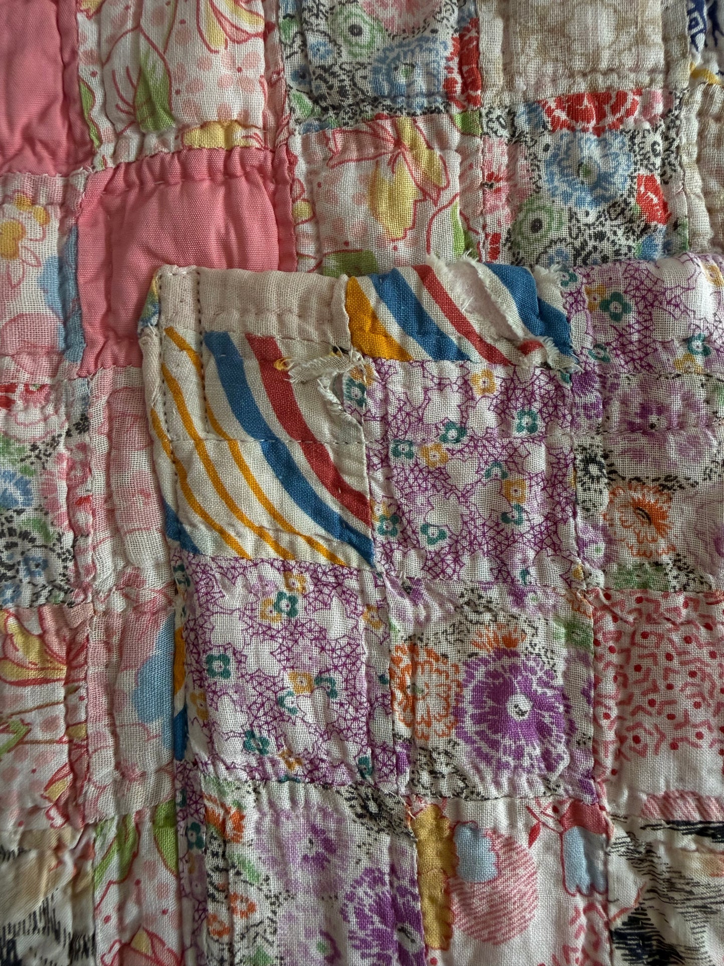 Mabel Chore Jacket - Vintage Postage Stamps [OS]