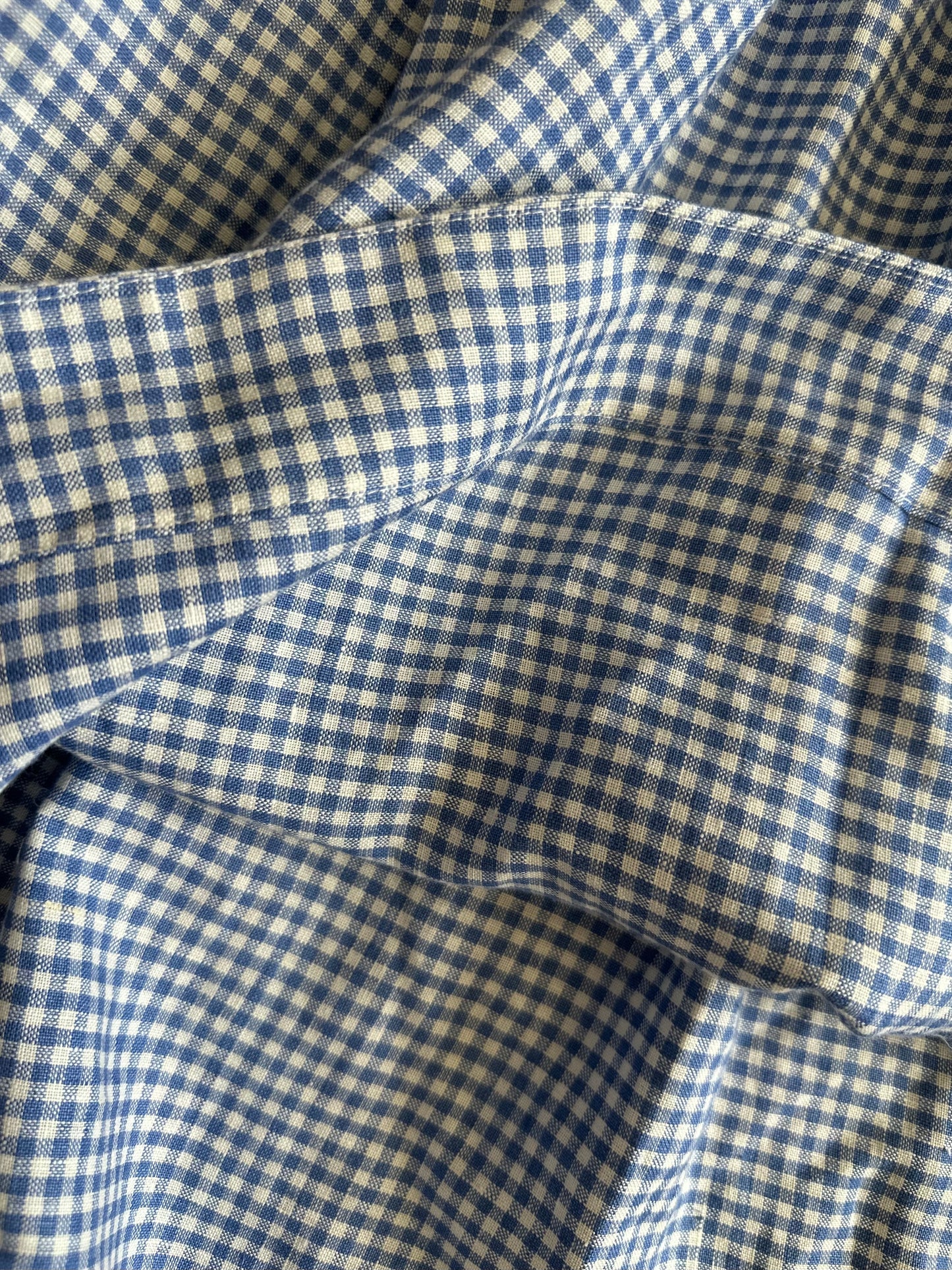 Gingham Linen Sauvie dress [OS]