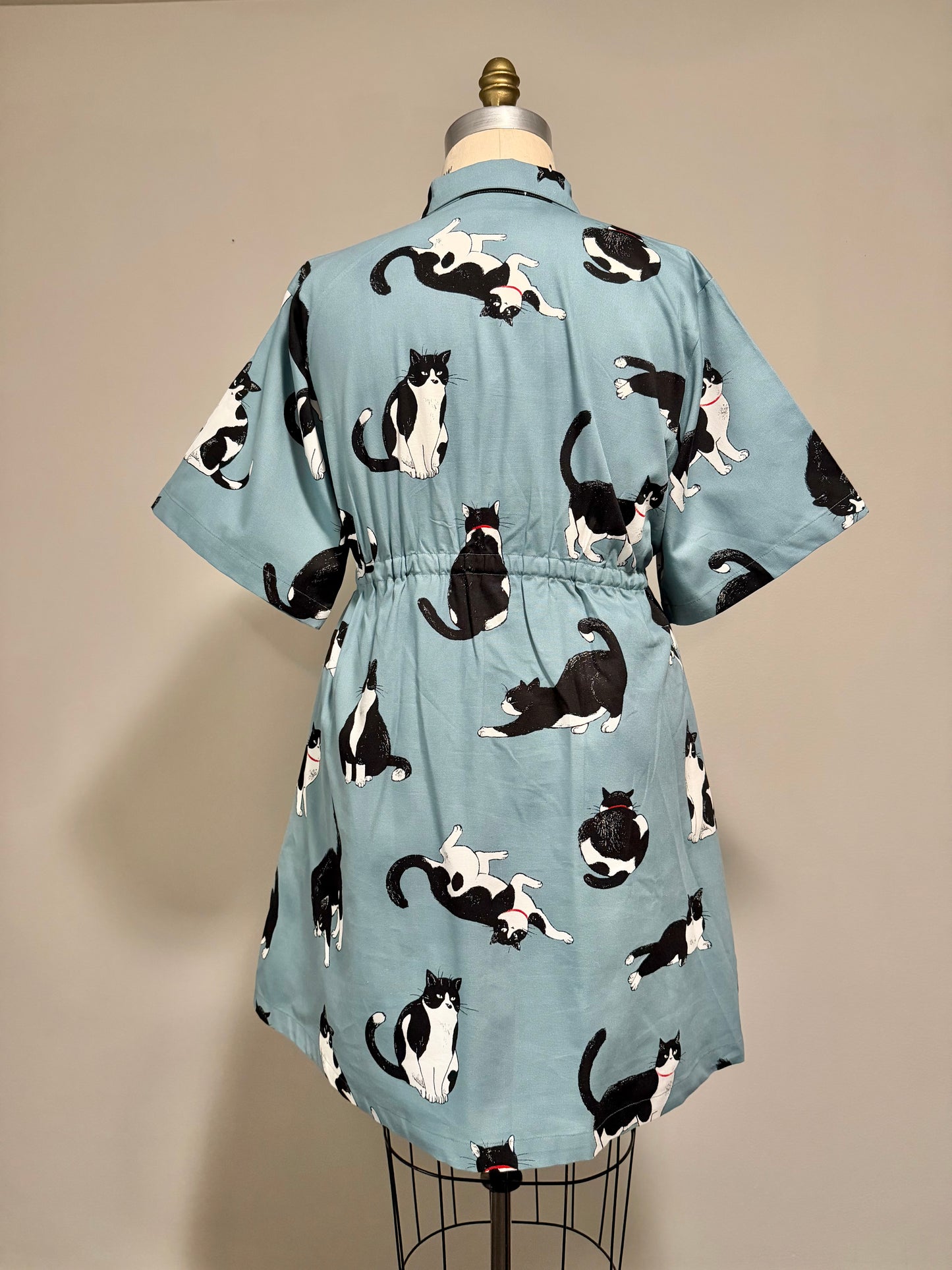 Mixed Cat Bethany zipper dress [L/XL]