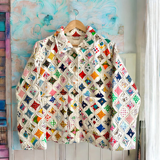 Vintage Cathedral Window Chore Jacket [OS]