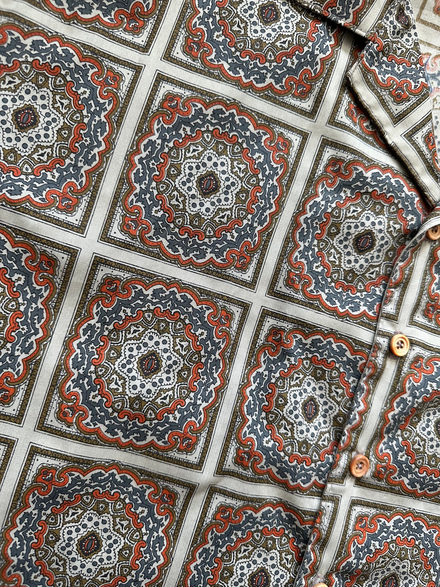 Mandala vintage camp shirt [2XL]