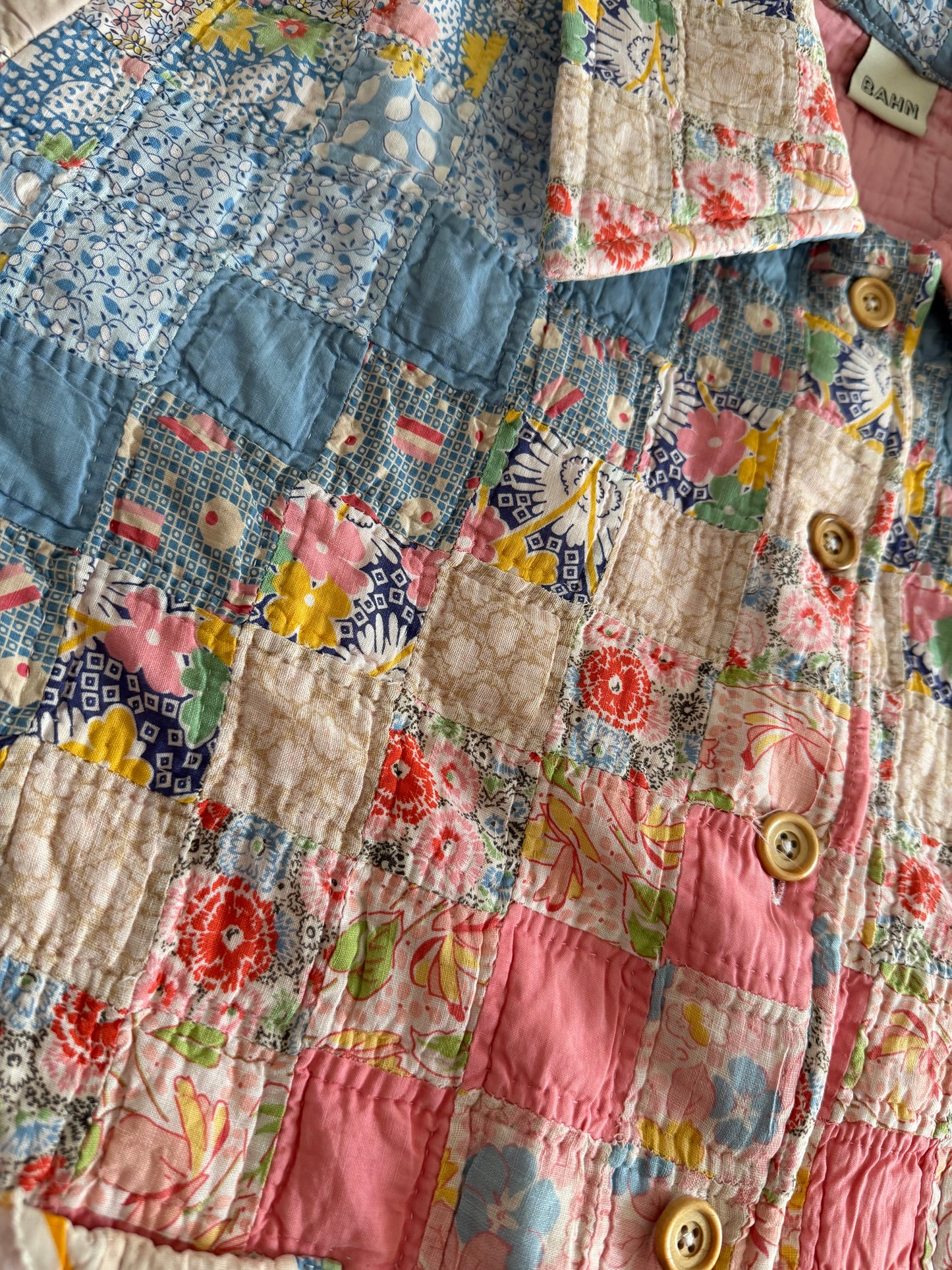 Mabel Chore Jacket - Vintage Postage Stamps [OS]