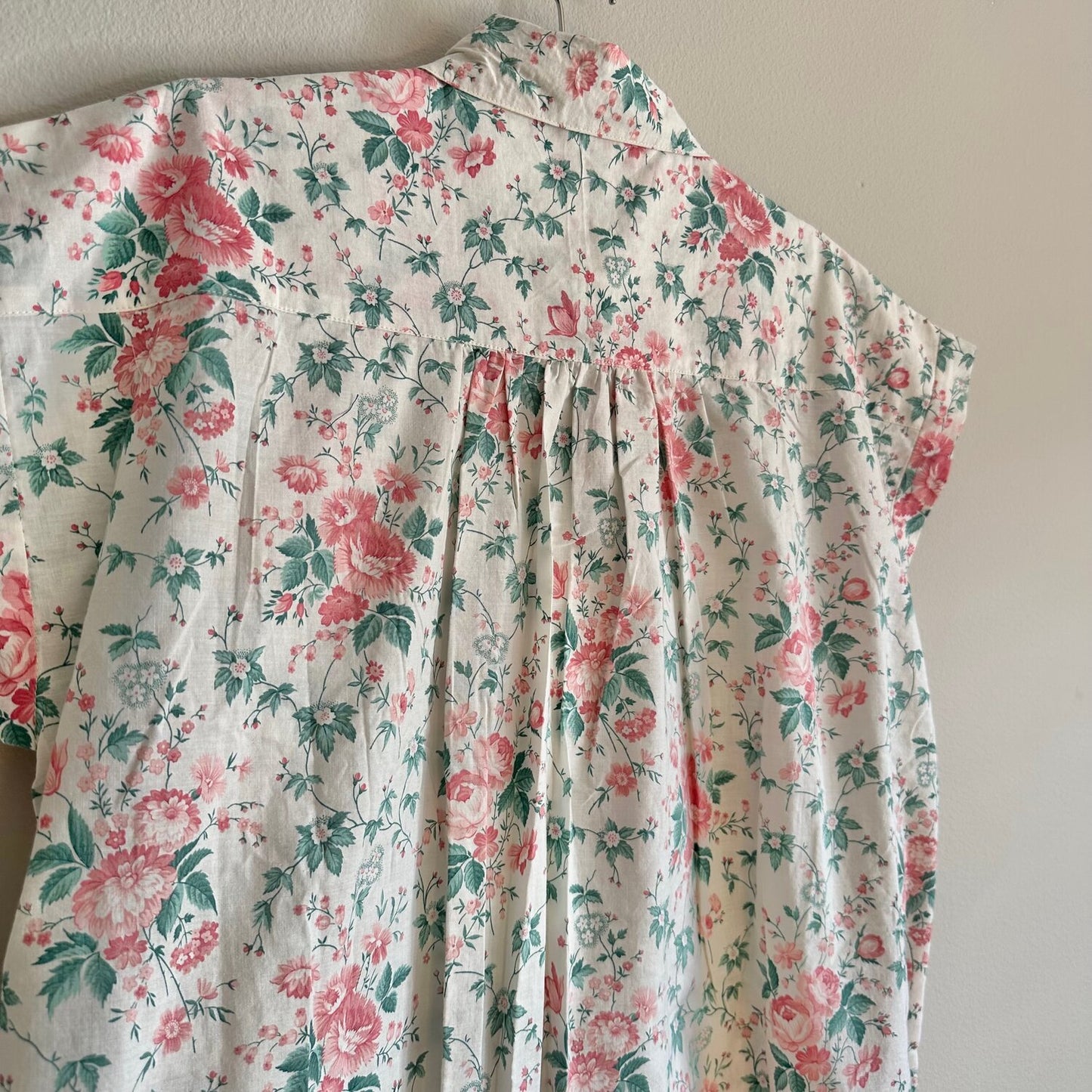 Willamette Vintage Garden Rose Shirt Dress - SZ OSP