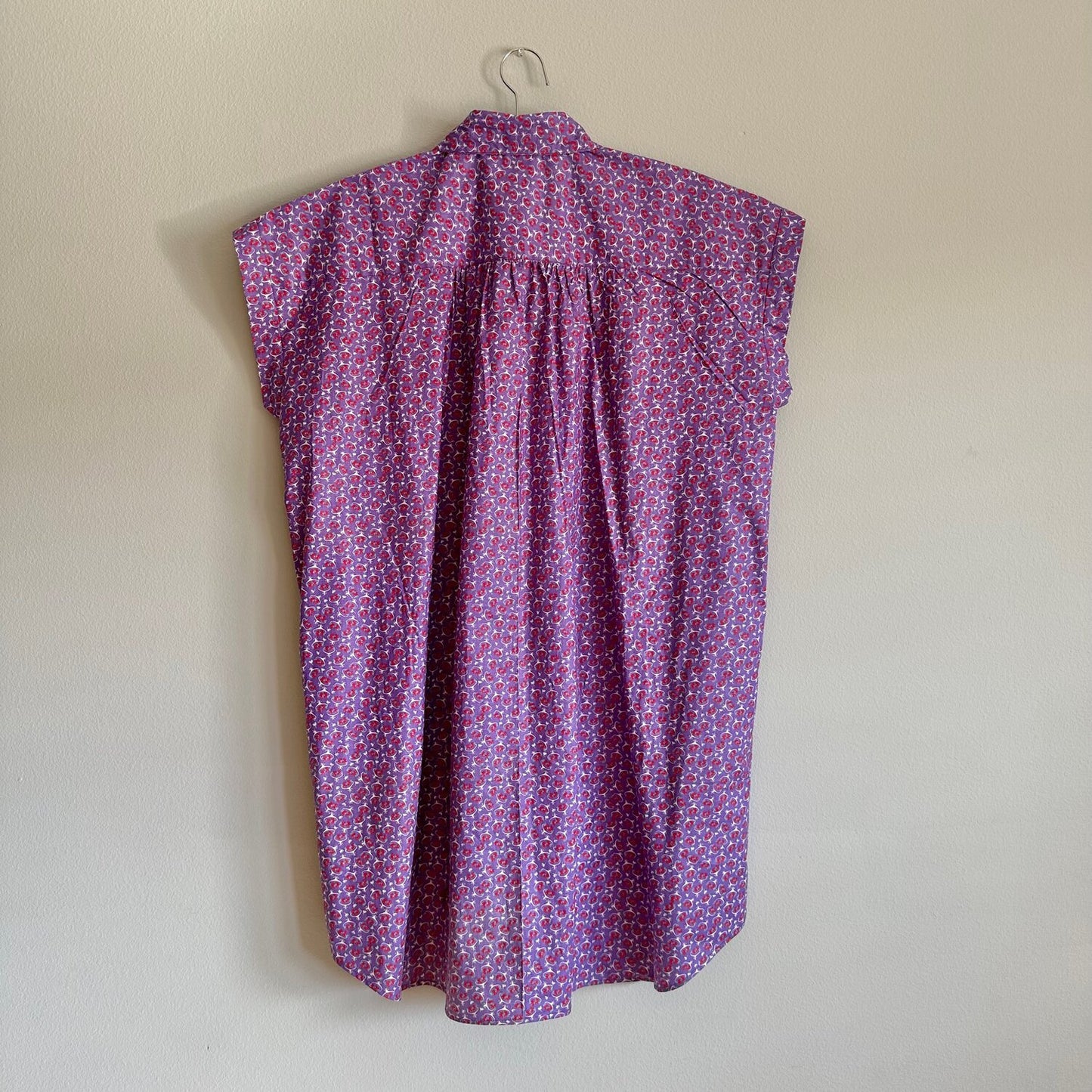 Willamette Vintage Purple Cotton Shirt Dress - Sz OSP2