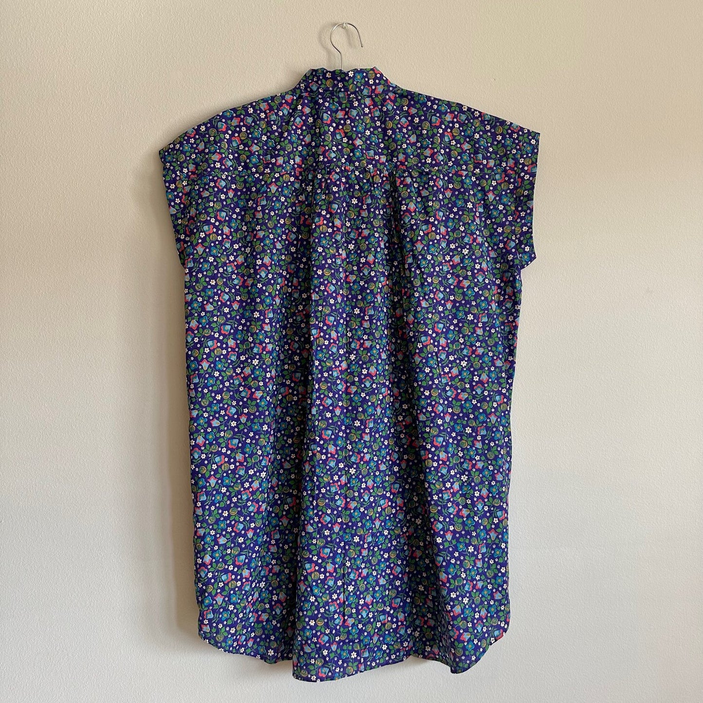Willamette Vintage Violet Floral Shirt Dress - SZ OSP2