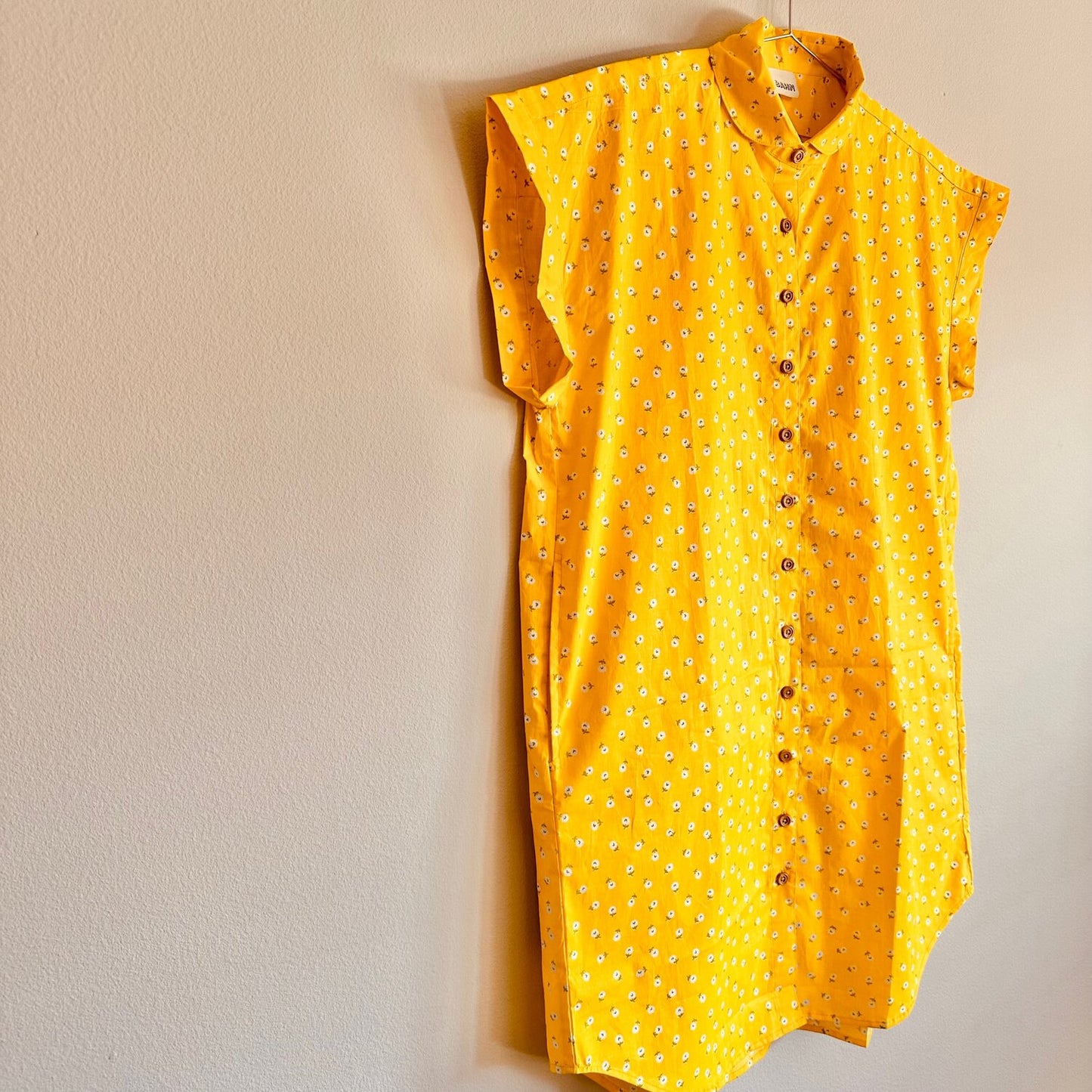 Willamette Vintage Lemon Flower Shirt Dress - SZ OSP2