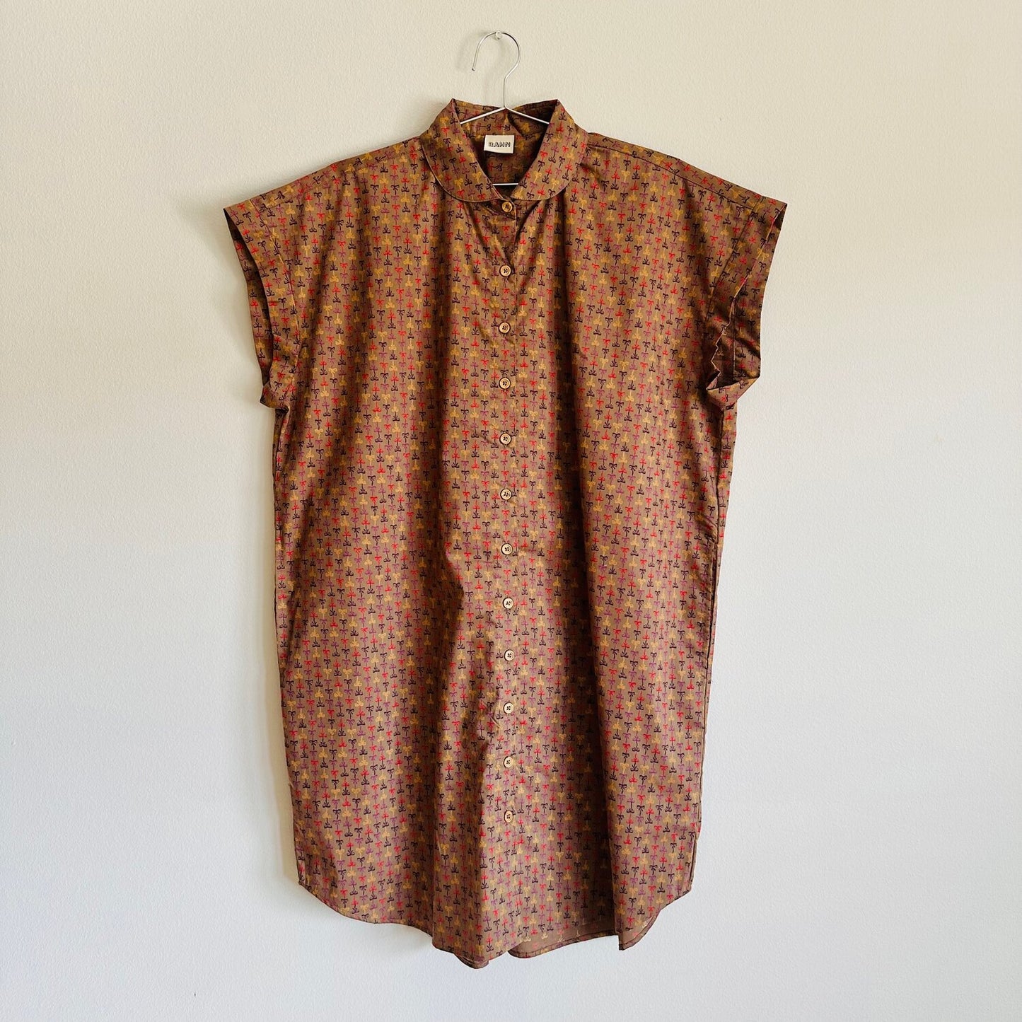 Willamette Vintage Ribbon Shirt Dress - SZ OSP2