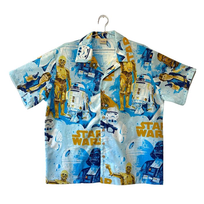 Camp shirt in a vintage Star Wars print